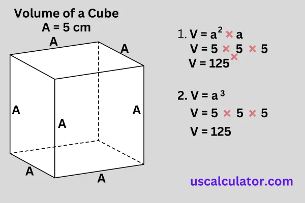 Volume of a Cube Calculator